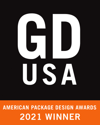GDUSA American Package Design Awards 2021 Winner logo